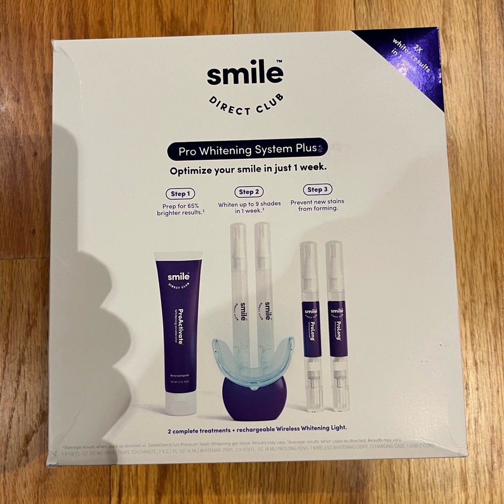 Smile Direct Club Pro Whitening System & Stain Barrier Touch-Up Pen